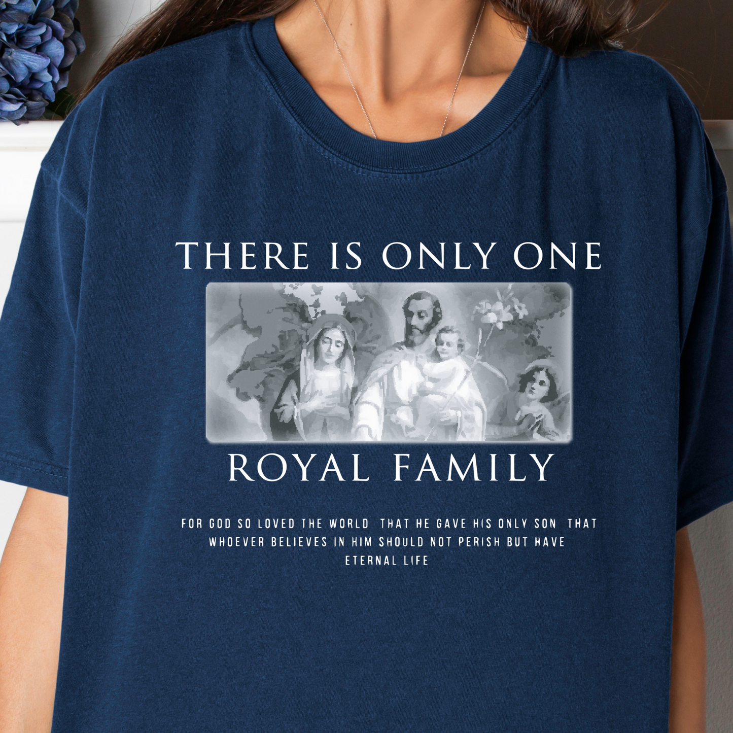 Only One Royal Family - Unisex Garment-Dyed Heavyweight Tee