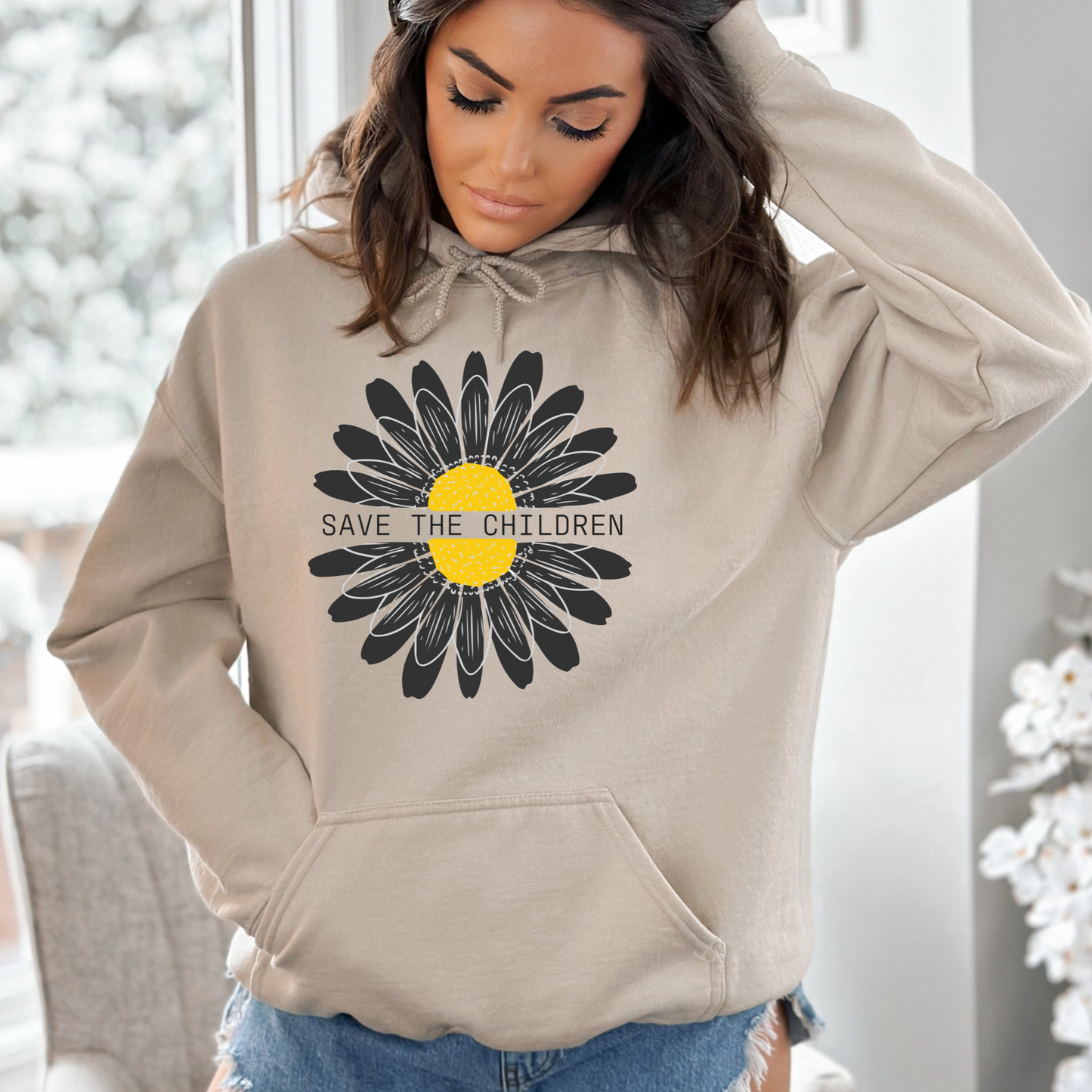 Save The Children Sunflower - Unisex Hoodie