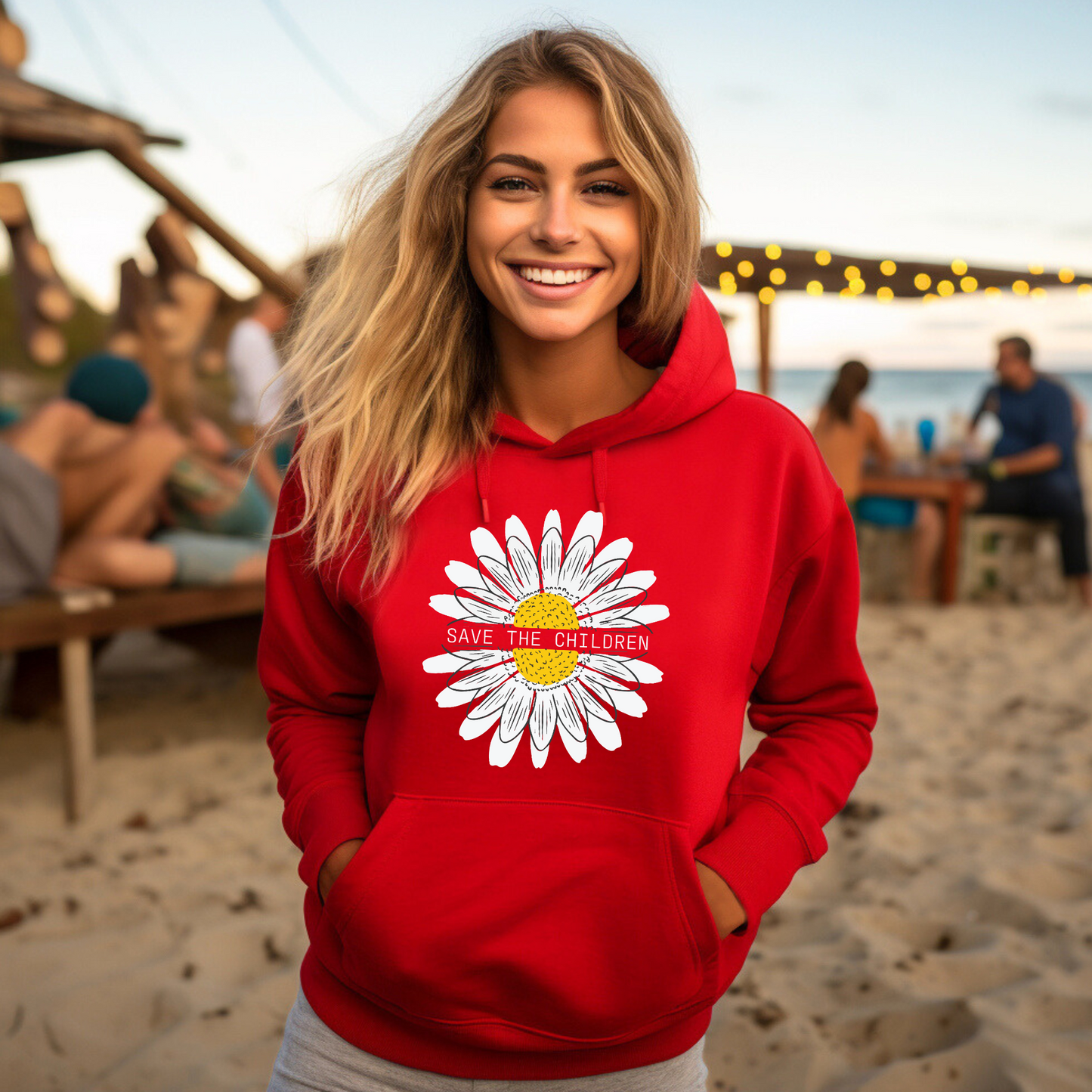 Save The Children Sunflower - Unisex Hoodie