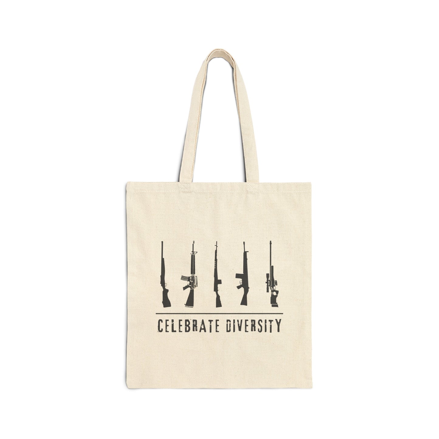Celebrate Diversity - Cotton Canvas Tote Bag