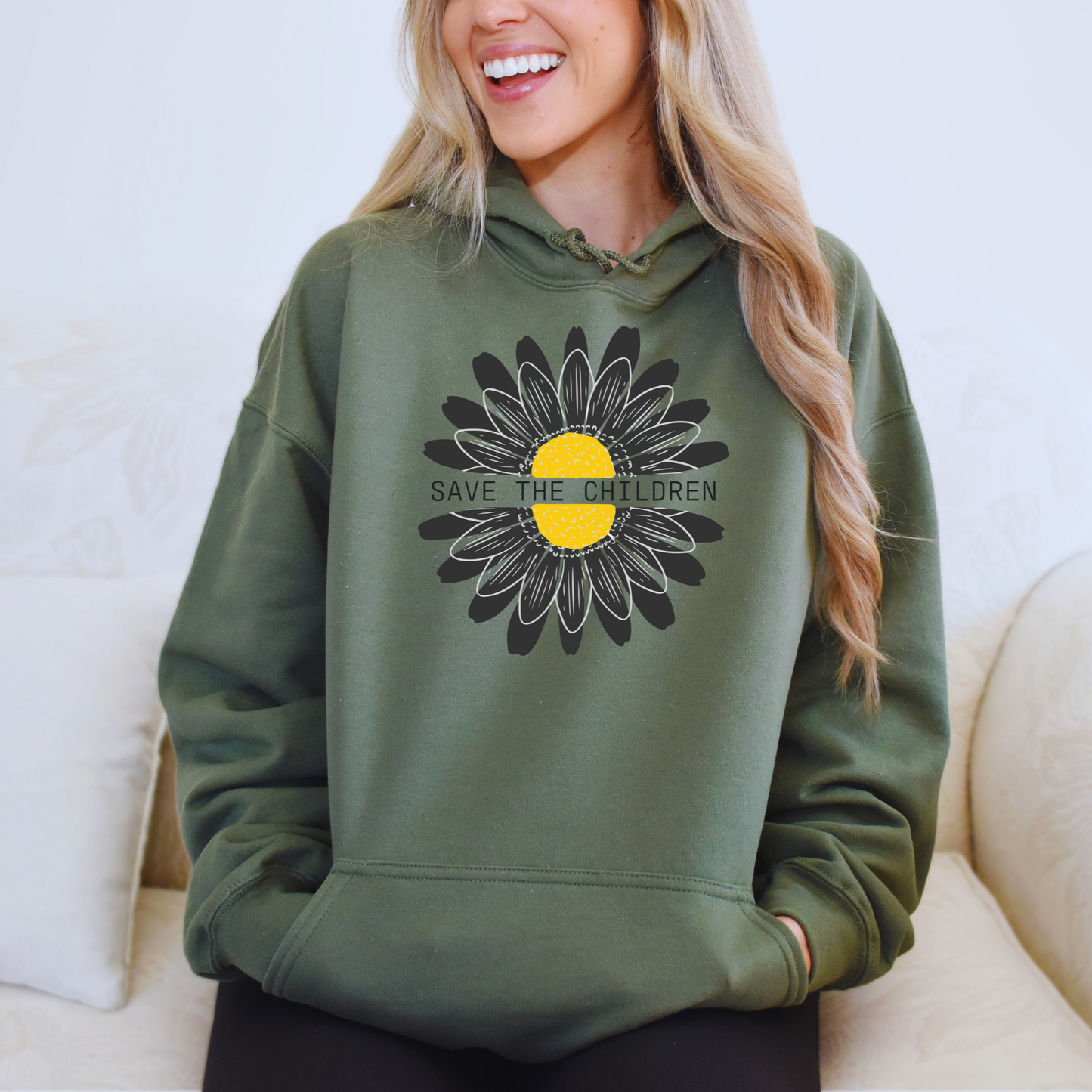 Save The Children Sunflower - Unisex Hoodie