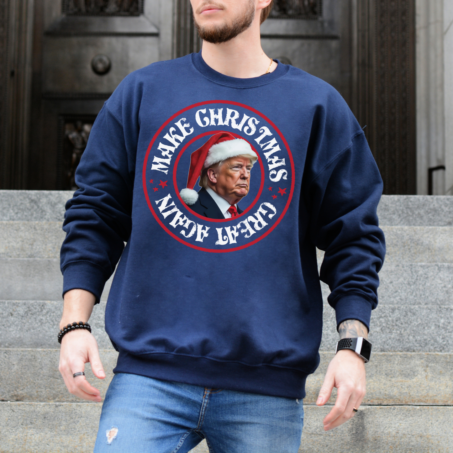 Make Christmas Great Again - Unisex Crewneck Sweatshirt