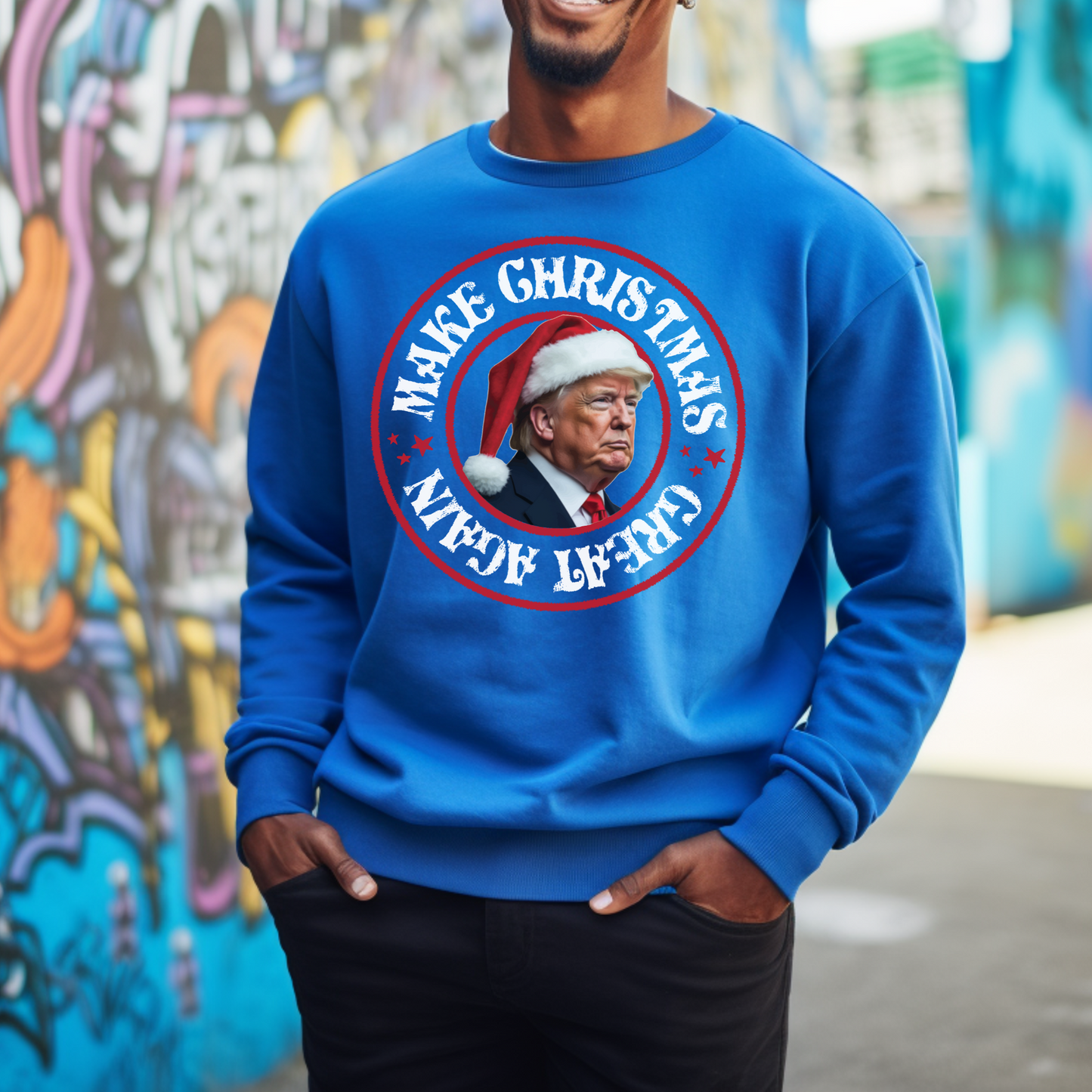 Make Christmas Great Again - Unisex Crewneck Sweatshirt
