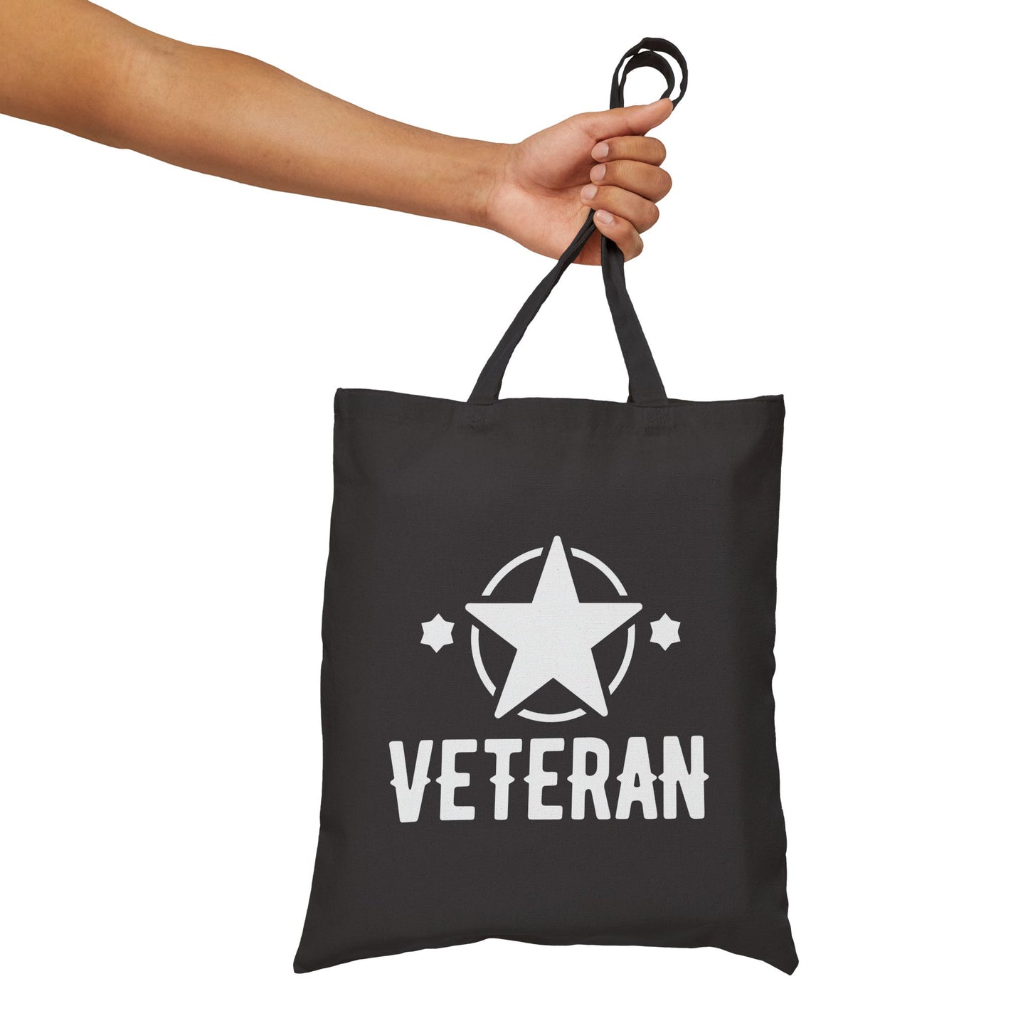 Veteran - Cotton Canvas Tote Bag