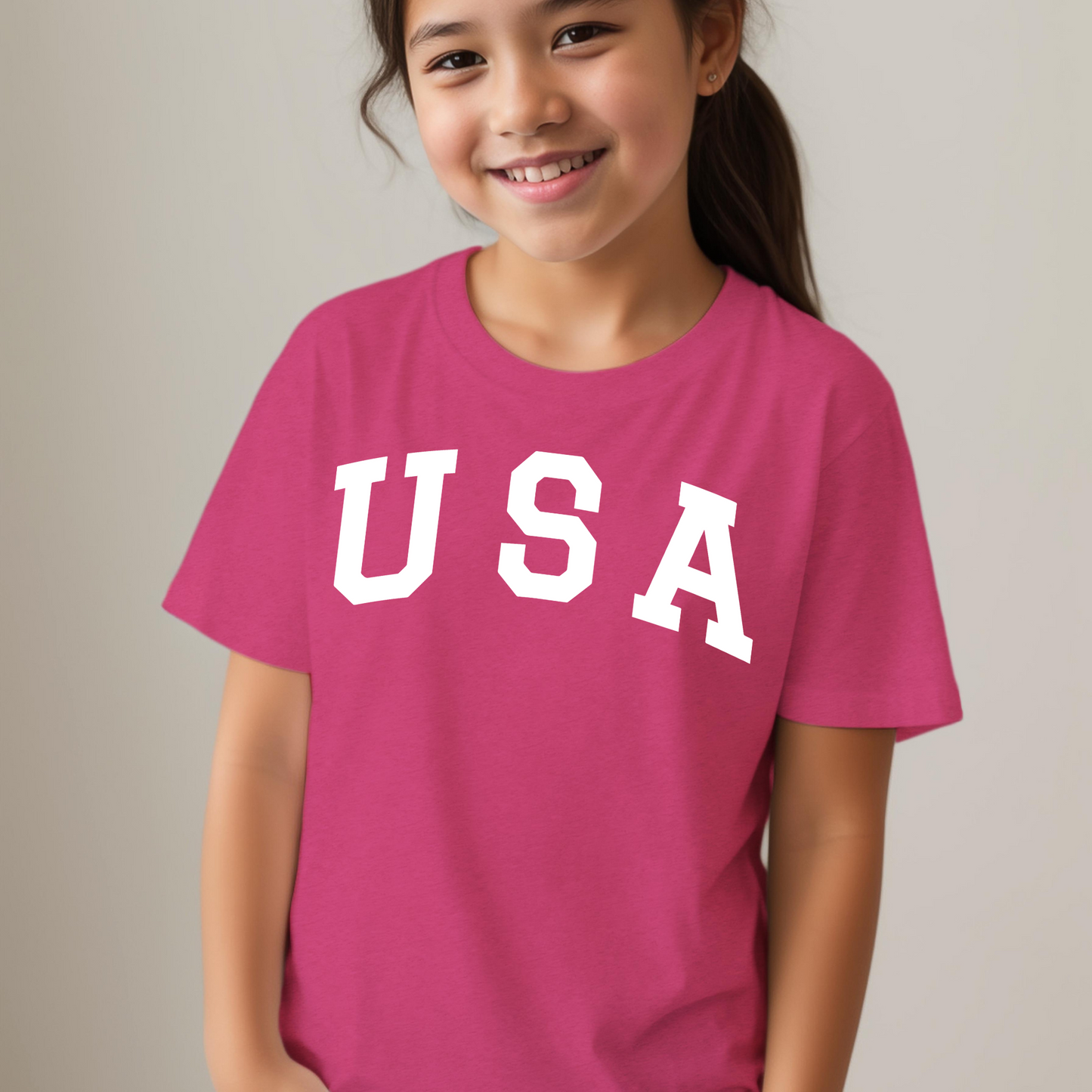 USA - Youth Short Sleeve T-Shirt