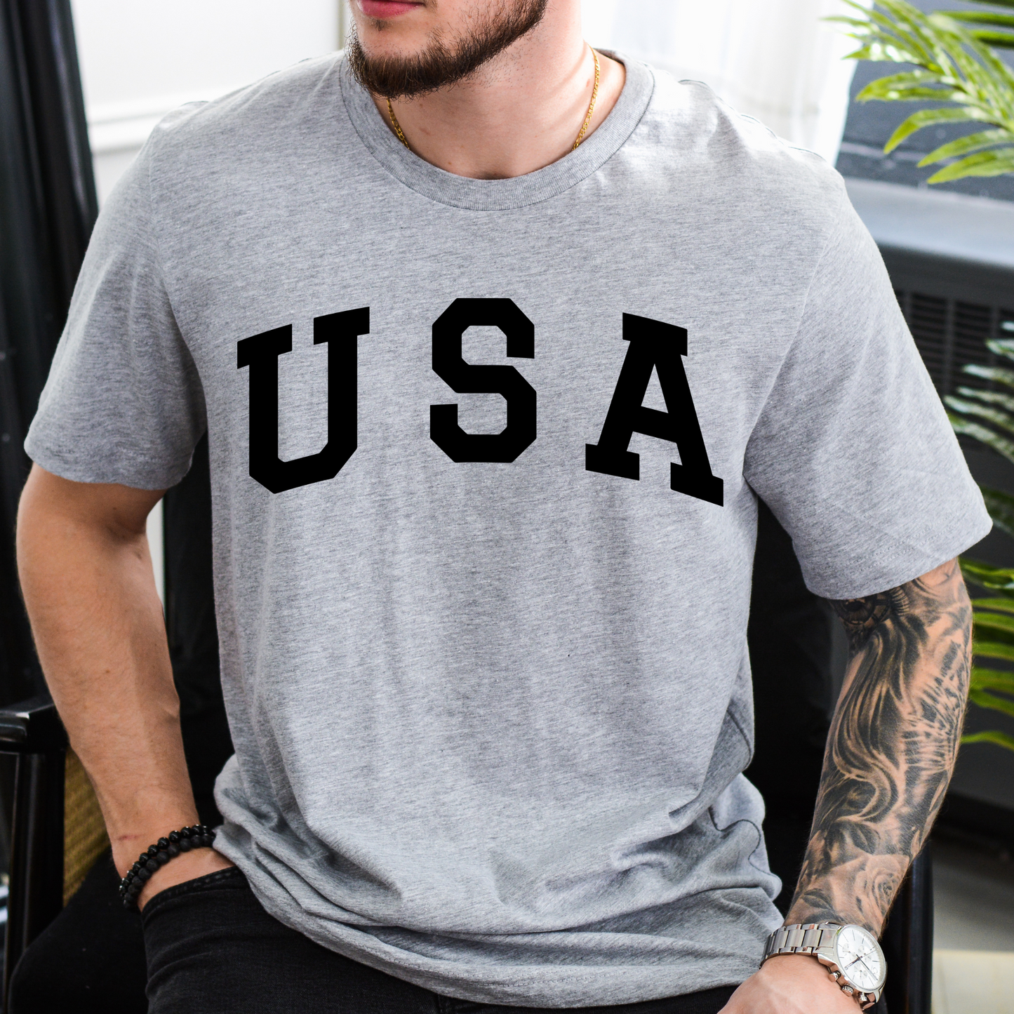 USA - Unisex Jersey Tee