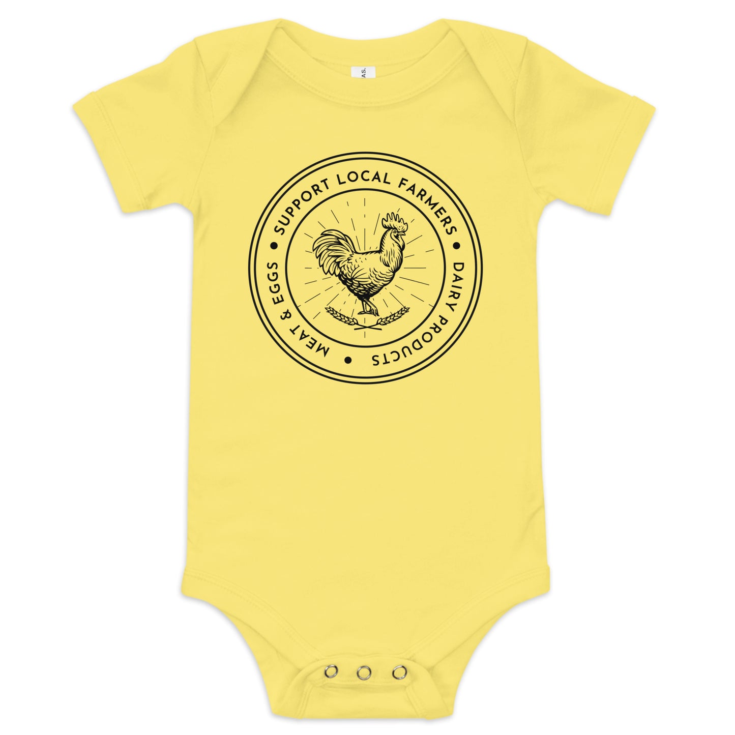 Support Local Farms - Baby Onesie