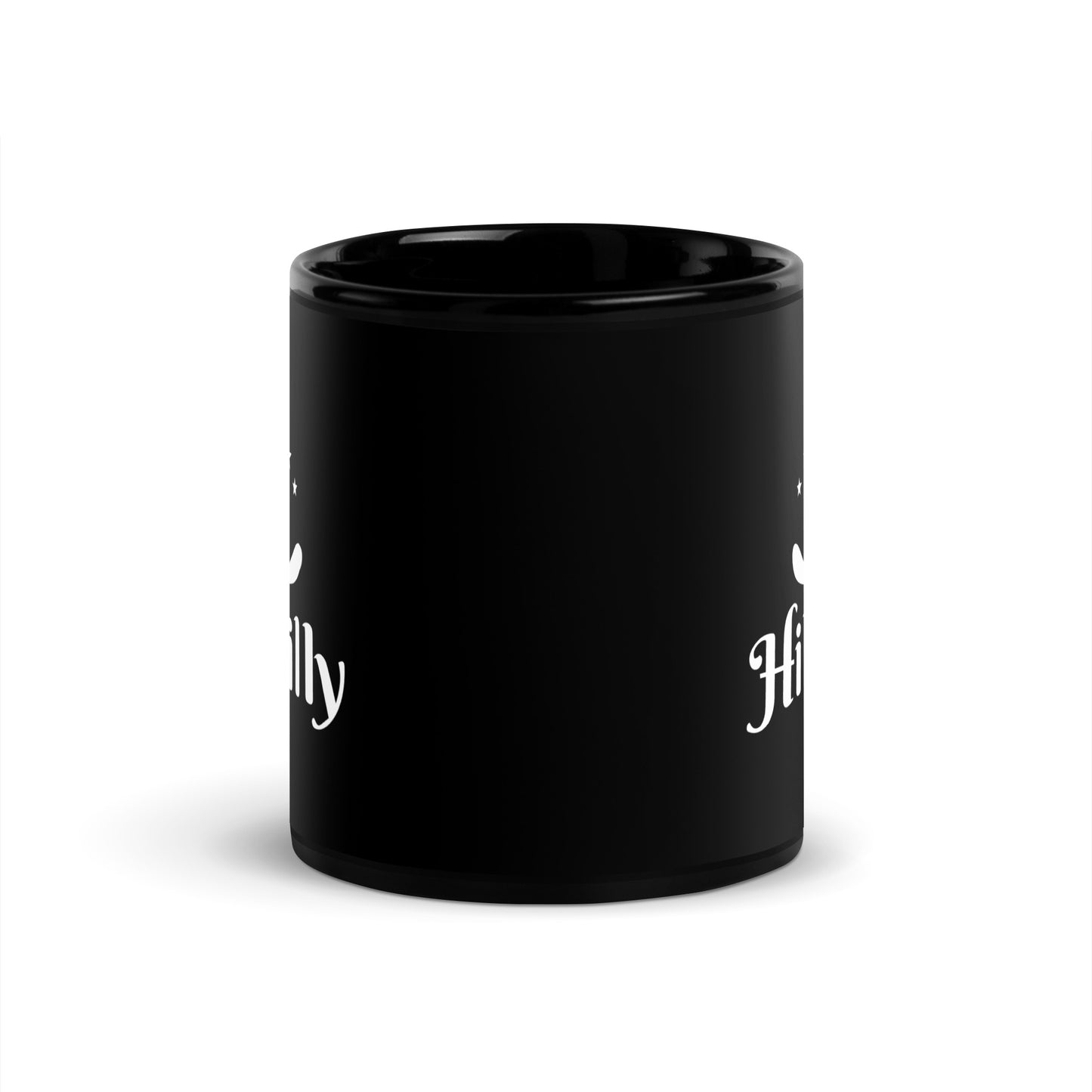 Hillbilly - Black Glossy Mug