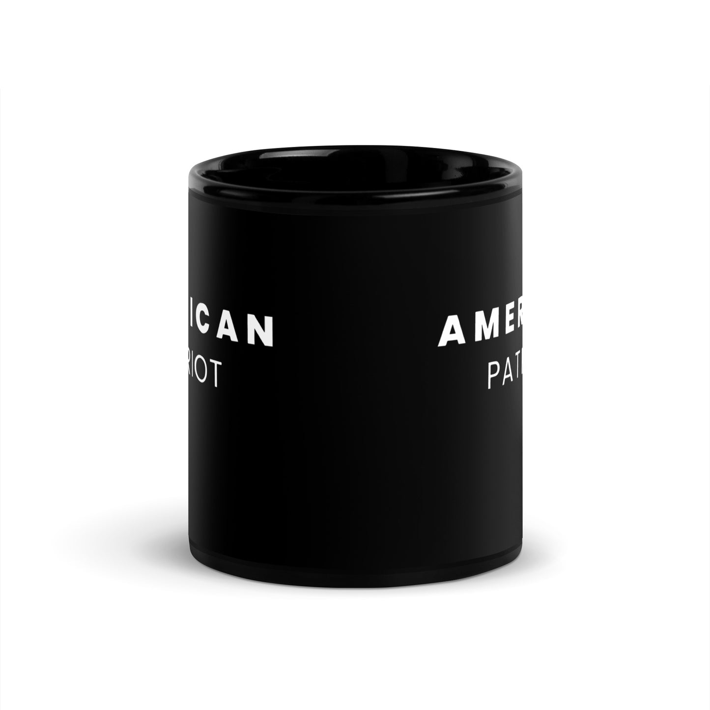 American Patriot - Black Glossy Mug