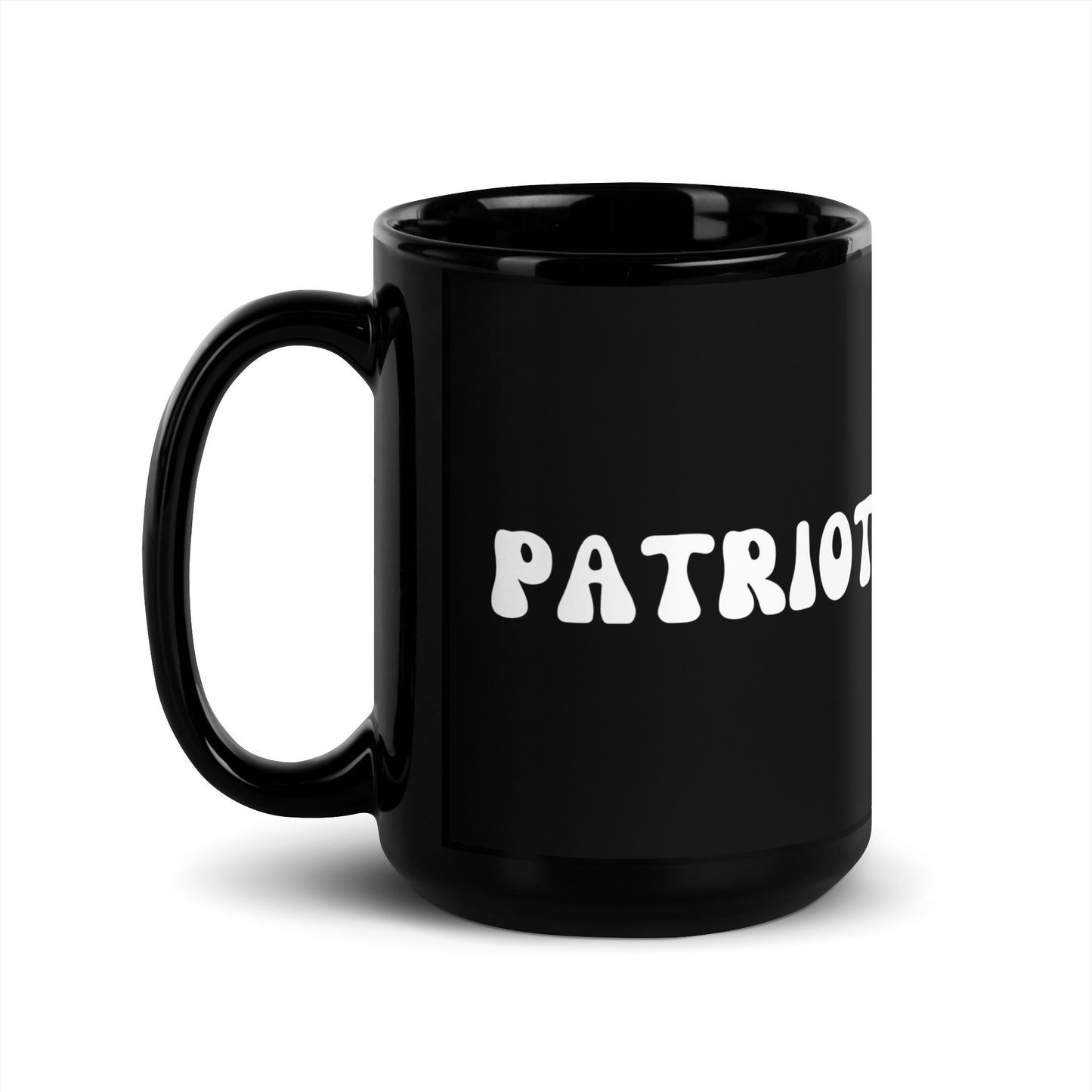 Patriot - Black Glossy Mug