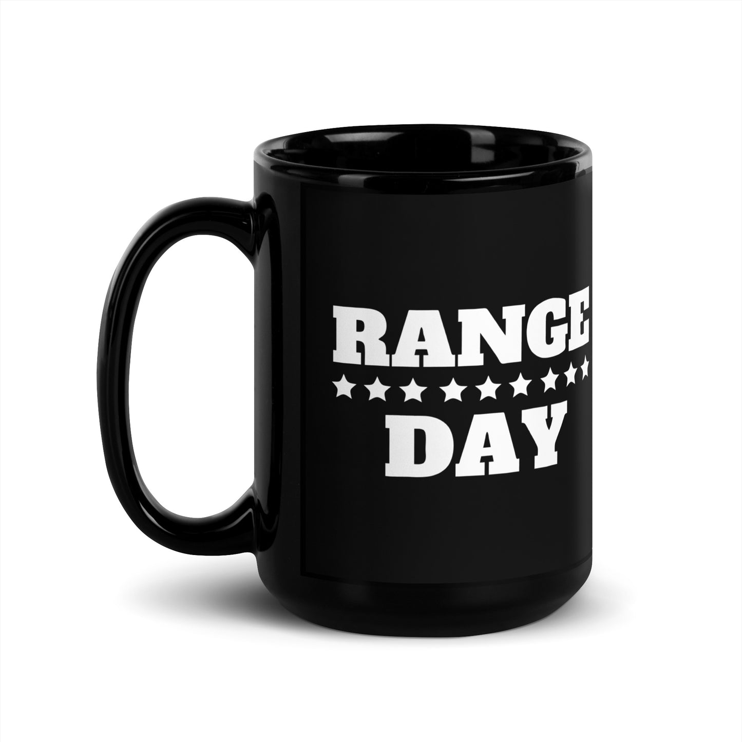 Range Day - Black Glossy Mug