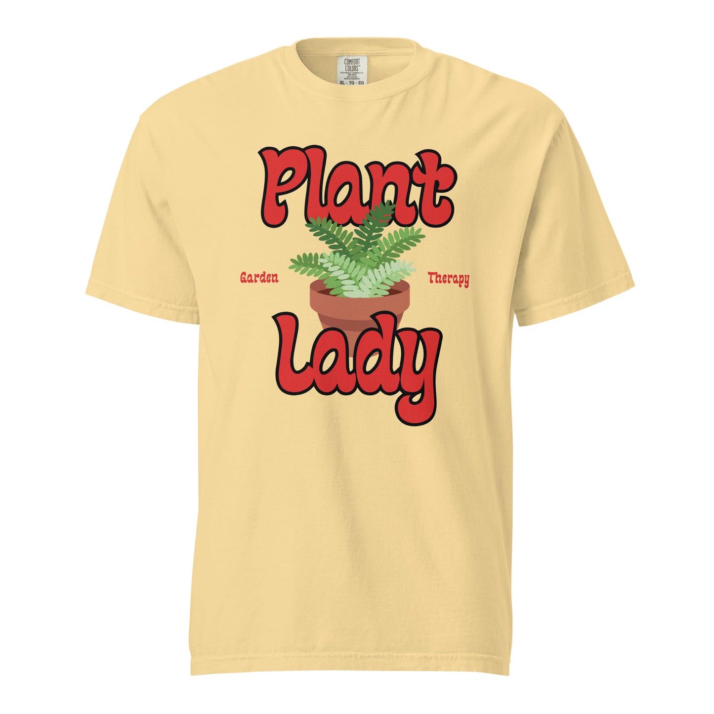 Plant Lady - Unisex Garment-Dyed Heavyweight Tee