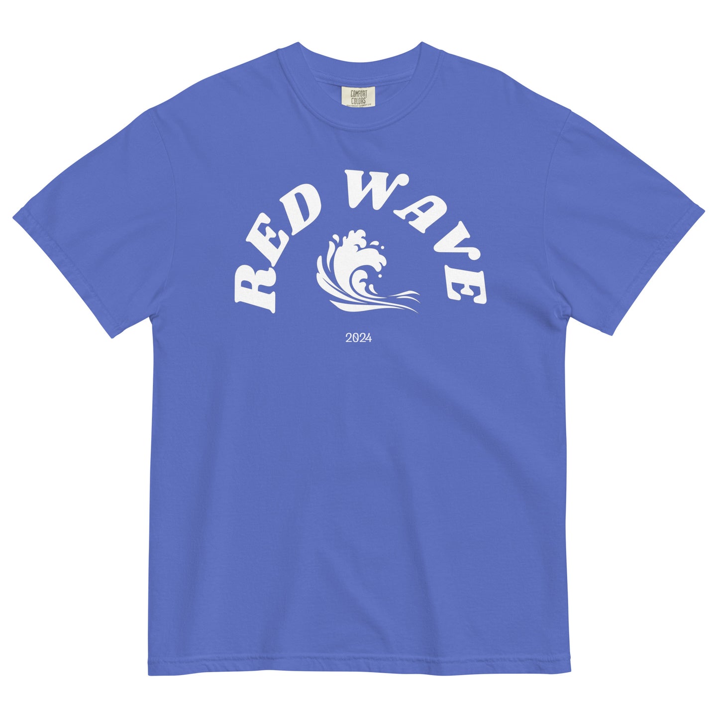 Red Wave 2024 - Unisex Garment-Dyed Heavyweight Tee