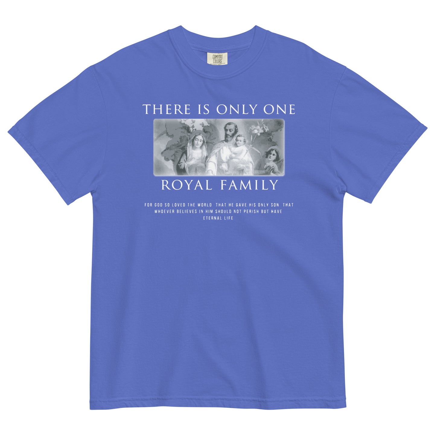 Only One Royal Family - Unisex Garment-Dyed Heavyweight Tee