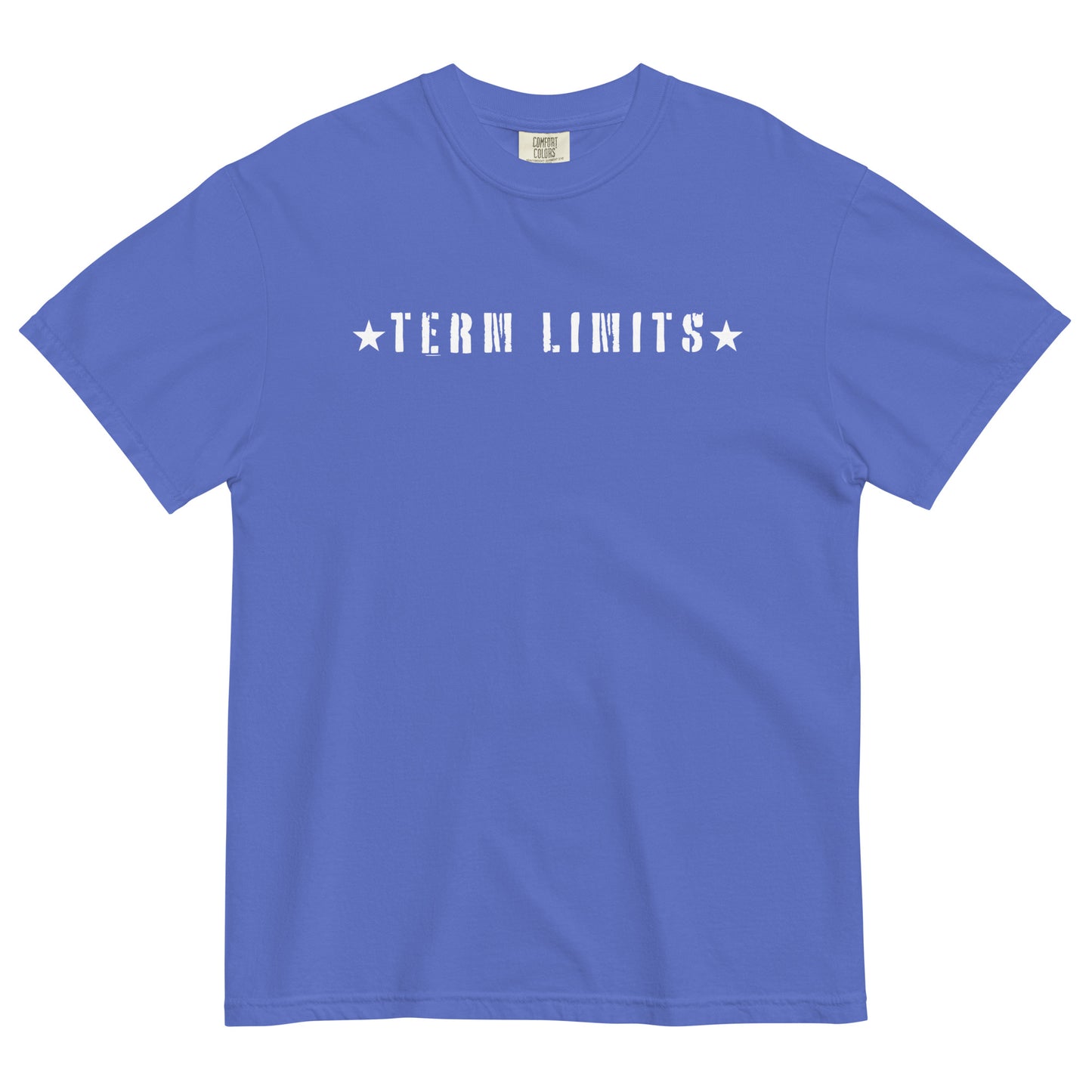 Term Limits Stars - Unisex Garment-Dyed Heavyweight Tee