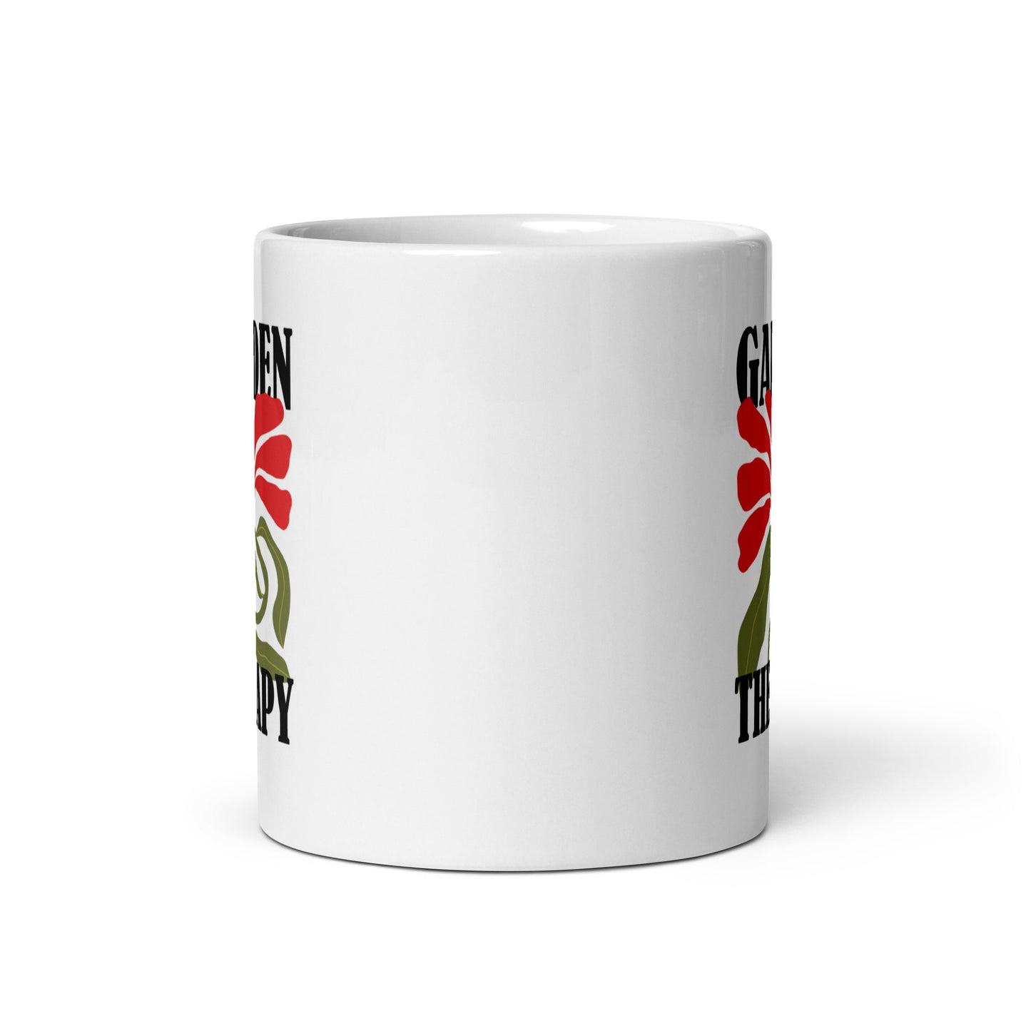 Garden Therapy - White Glossy Mug