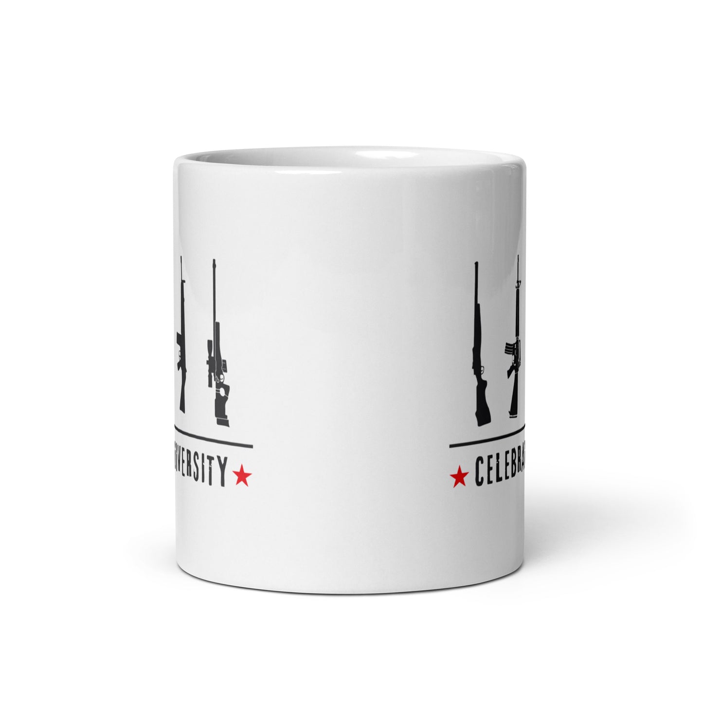 Celebrate Diversity - White Glossy Mug