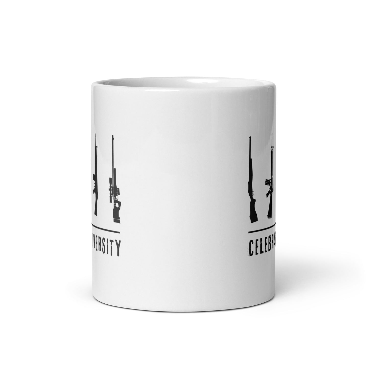 Celebrate Diversity - White Glossy Mug