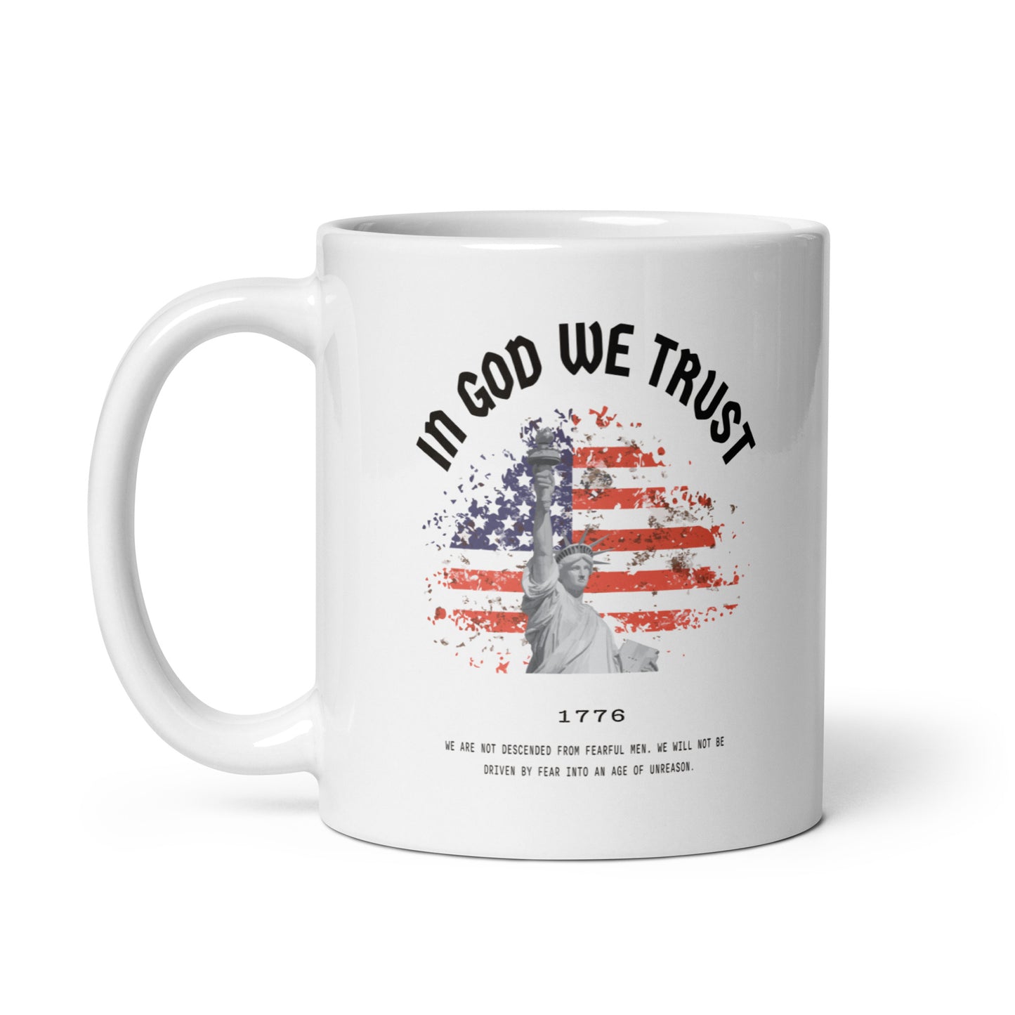 In God We Trust - White Glossy Mug
