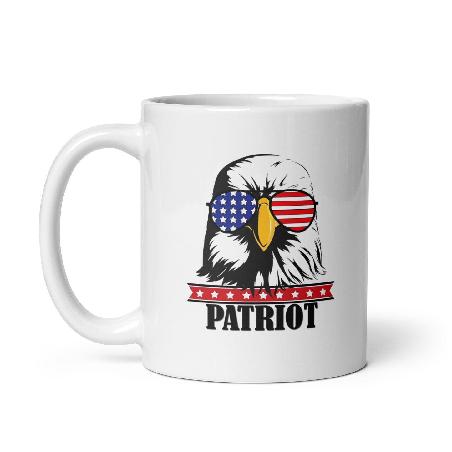 Patriot Eagle - White Glossy Mug