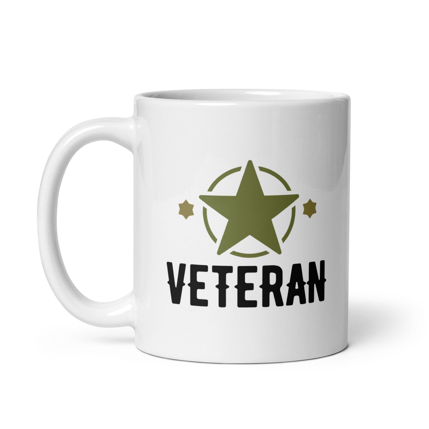 Veteran - White Glossy Mug