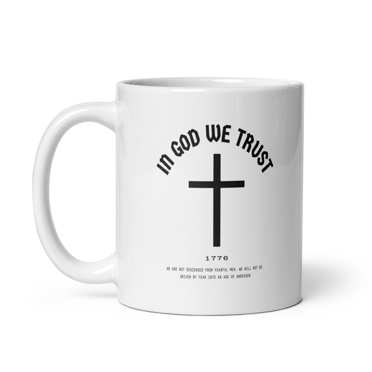 In God We Trust - White Glossy Mug