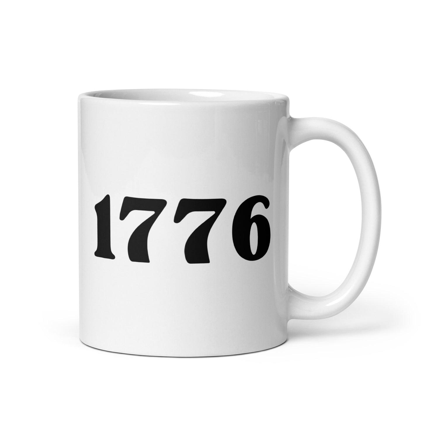 1776 - White Glossy Mug