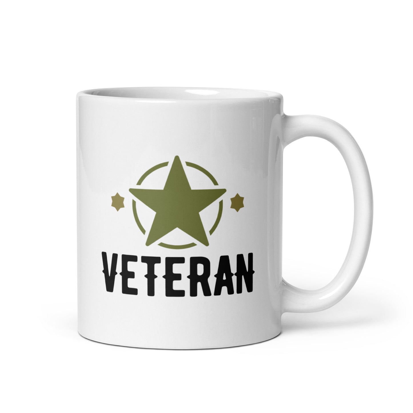 Veteran - White Glossy Mug