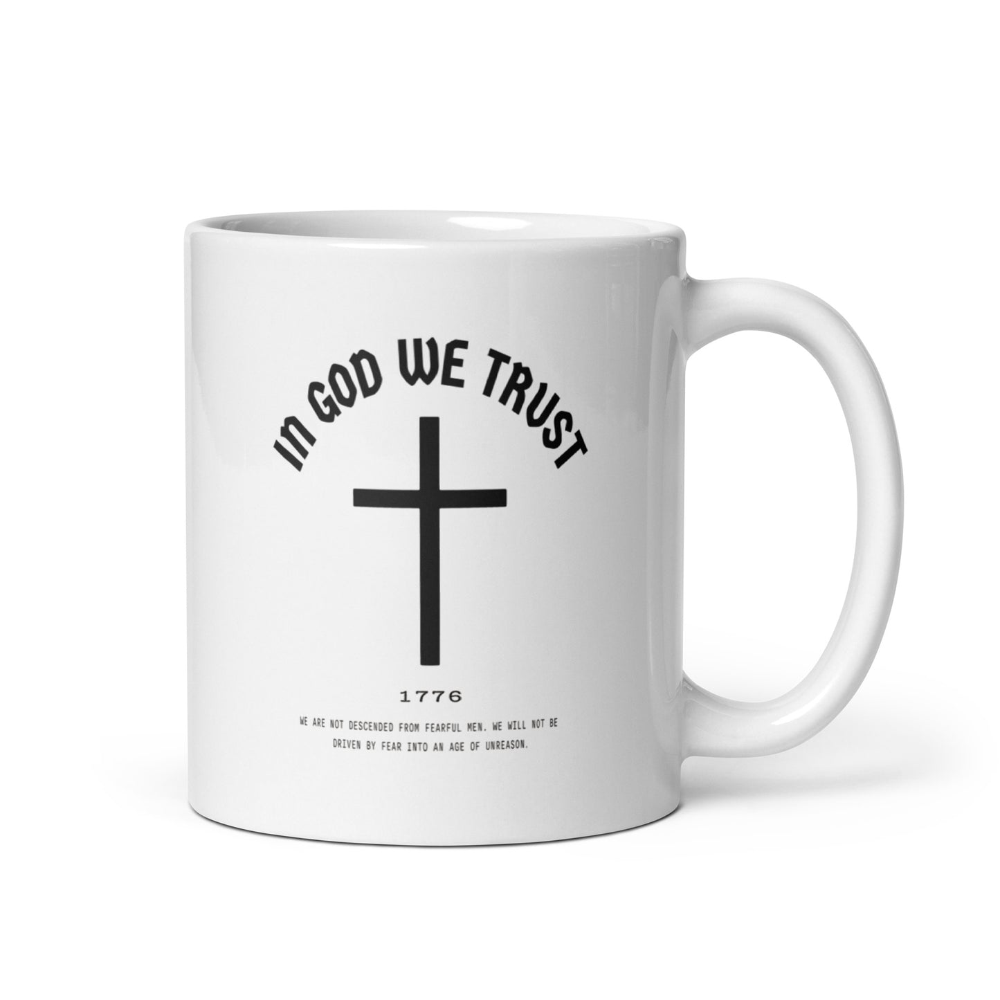 In God We Trust - White Glossy Mug