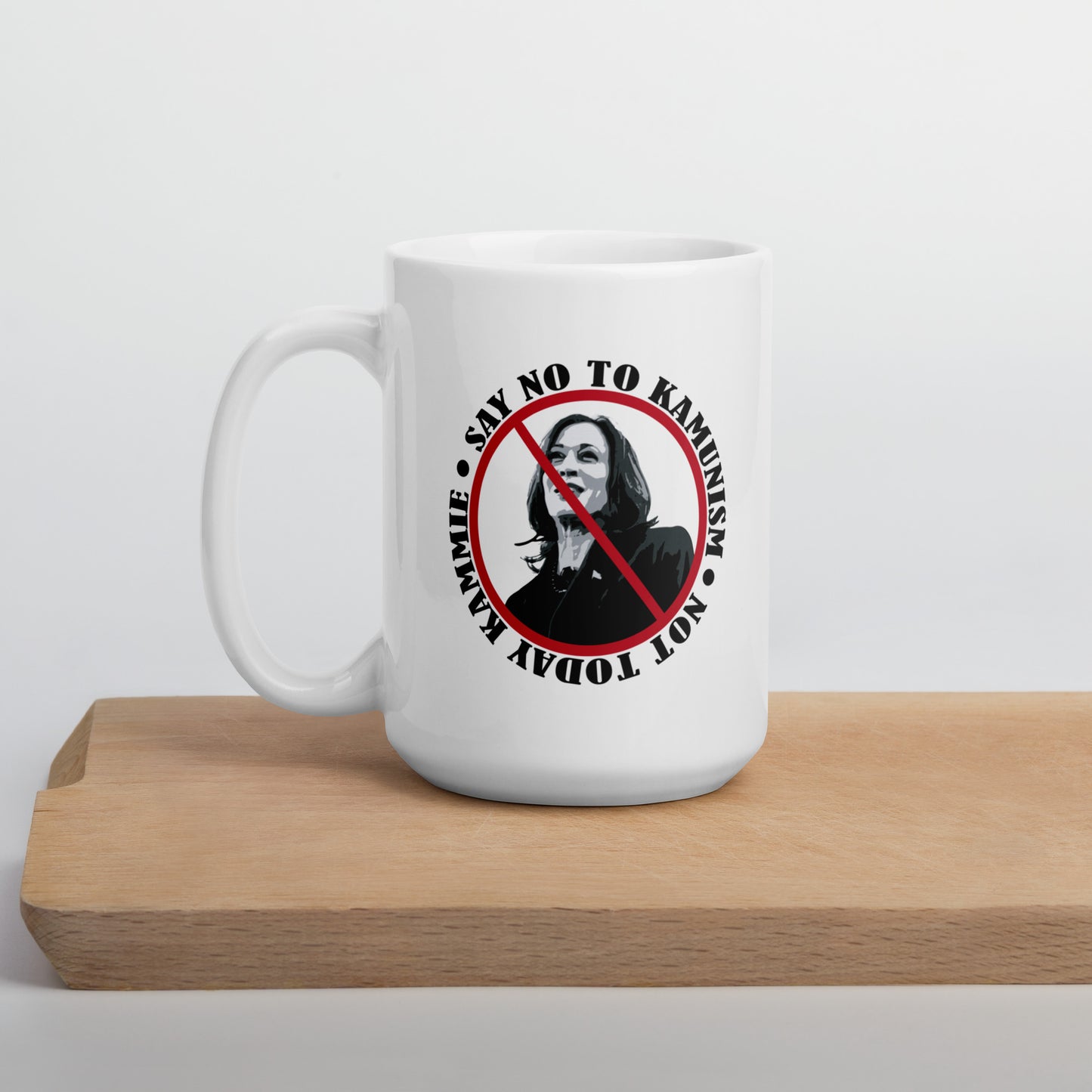 Say No to Kamunism - White Glossy Mug