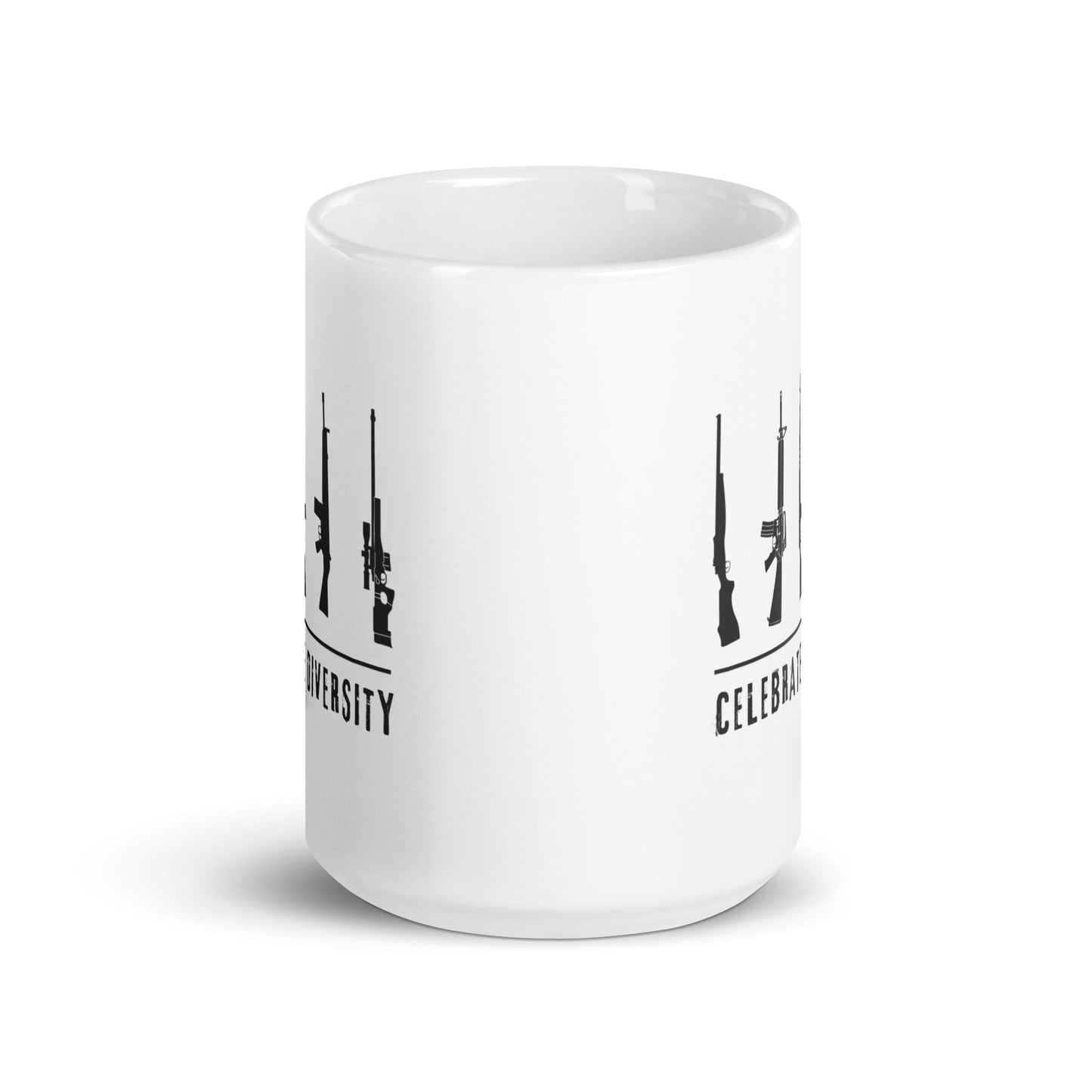 Celebrate Diversity - White Glossy Mug