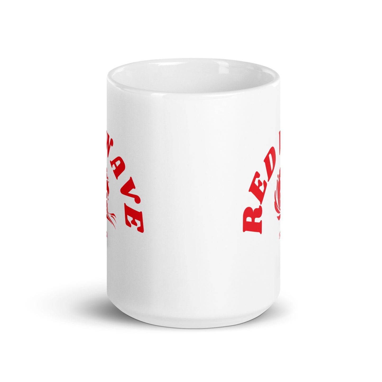 Red Wave 2024 - White Glossy Mug