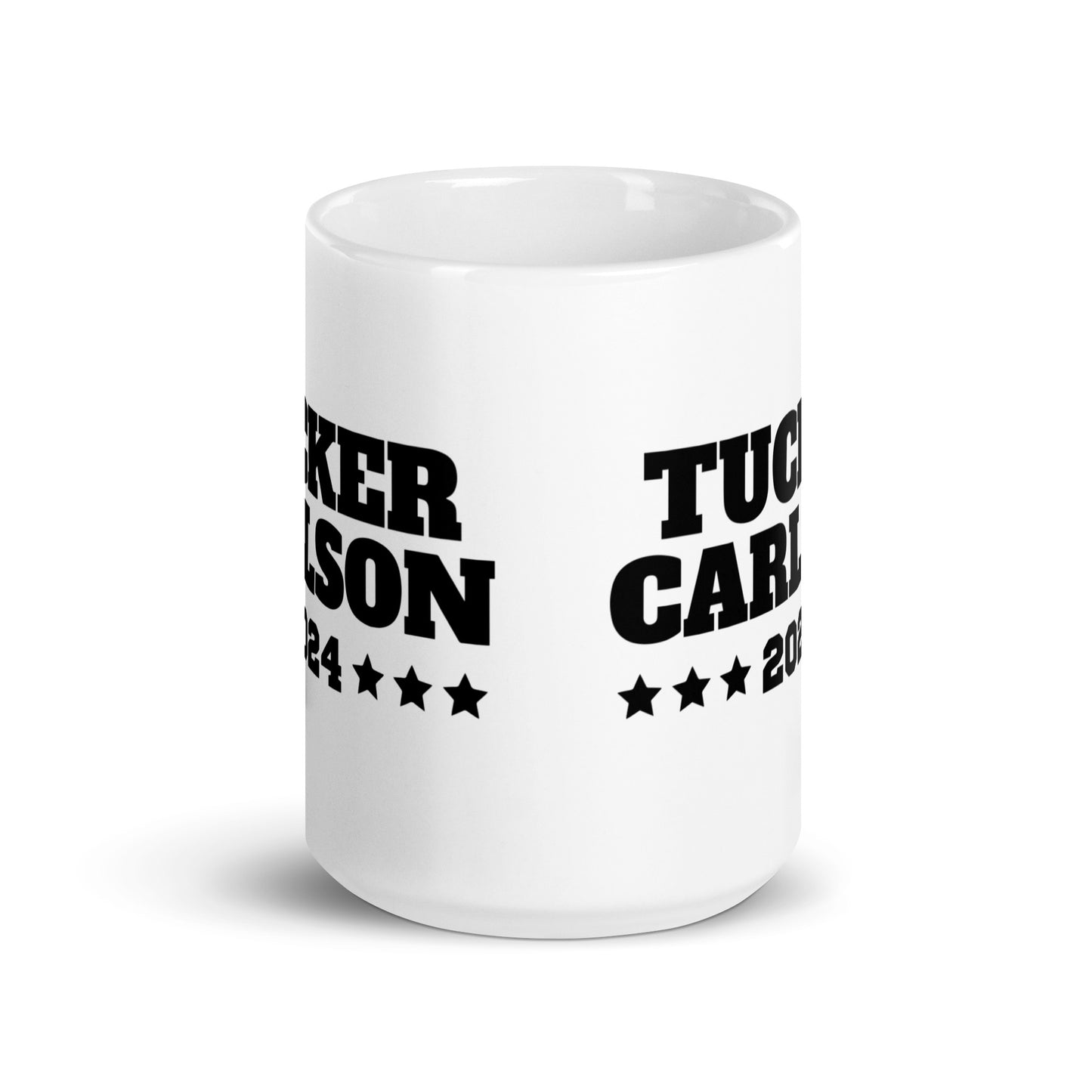 Tucker Carlson 2024 - White Glossy Mug