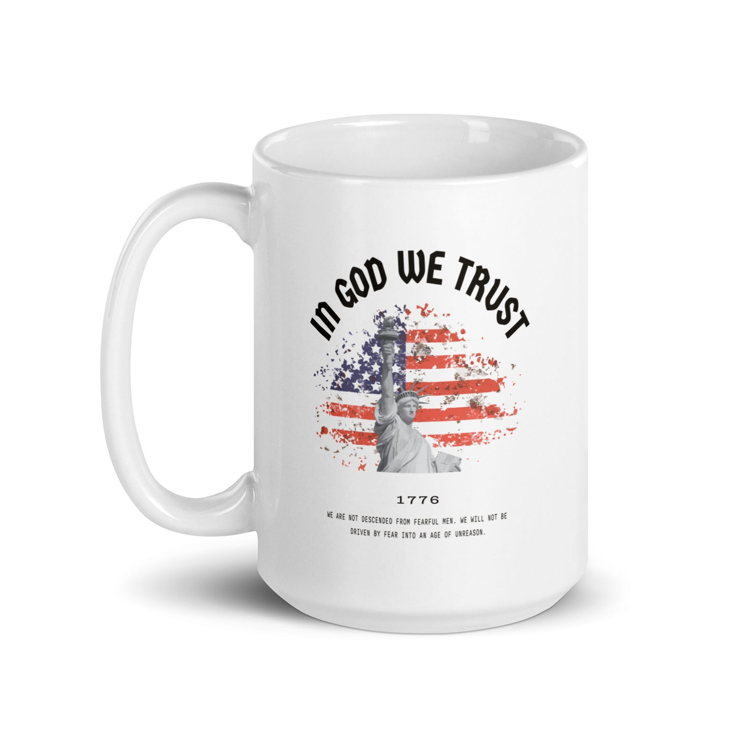 In God We Trust - White Glossy Mug