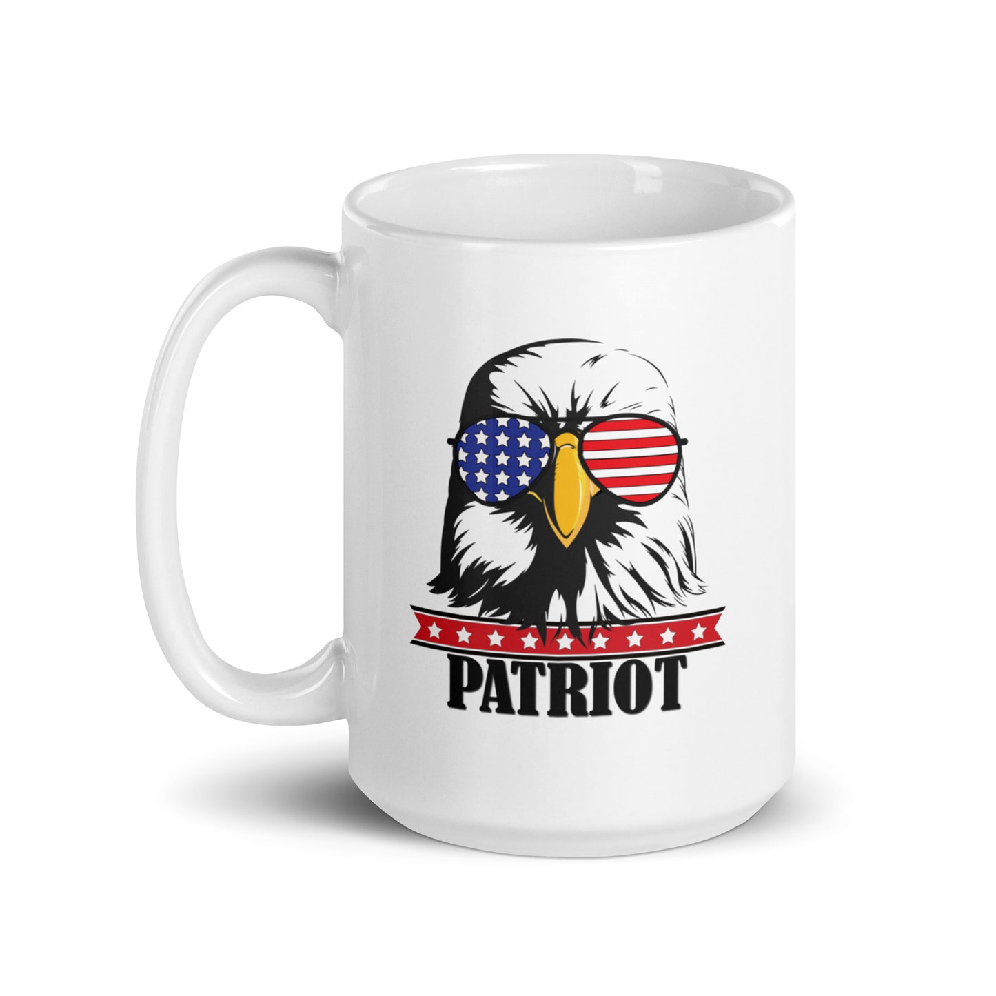 Patriot Eagle - White Glossy Mug