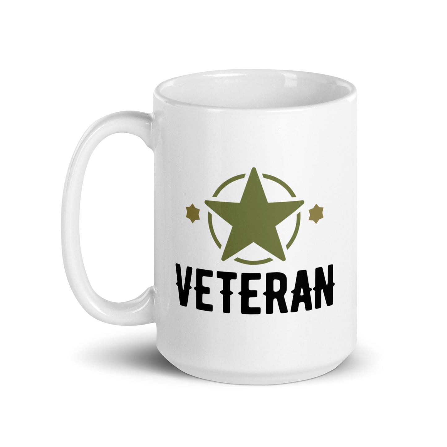 Veteran - White Glossy Mug