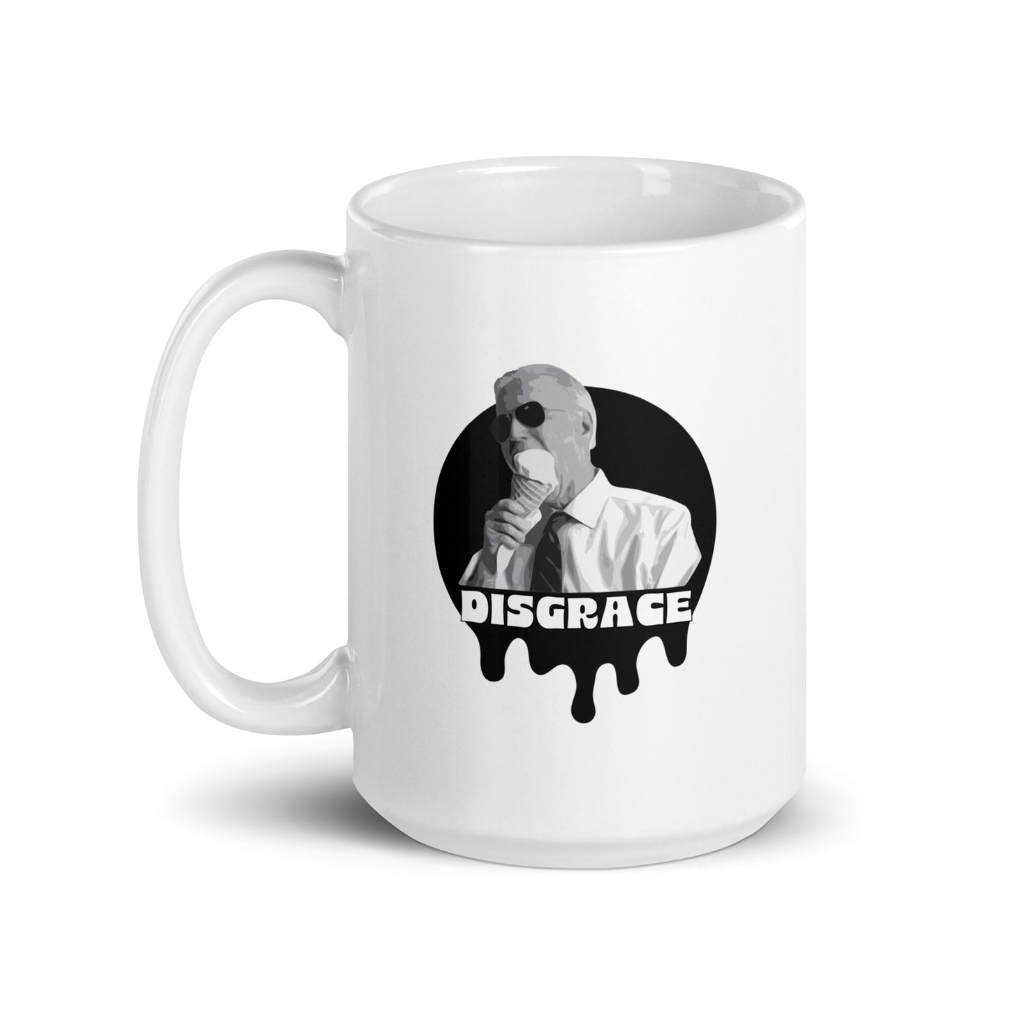 Biden Disgrace - White Glossy Mug