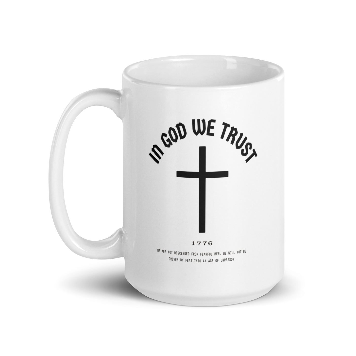 In God We Trust - White Glossy Mug