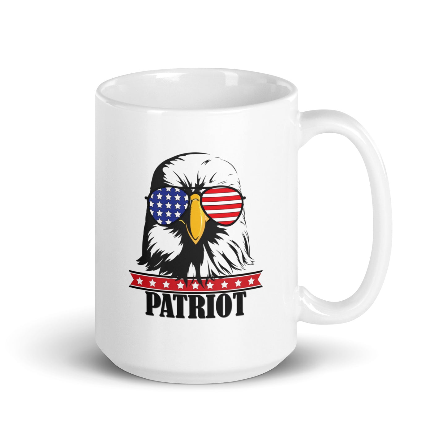 Patriot Eagle - White Glossy Mug