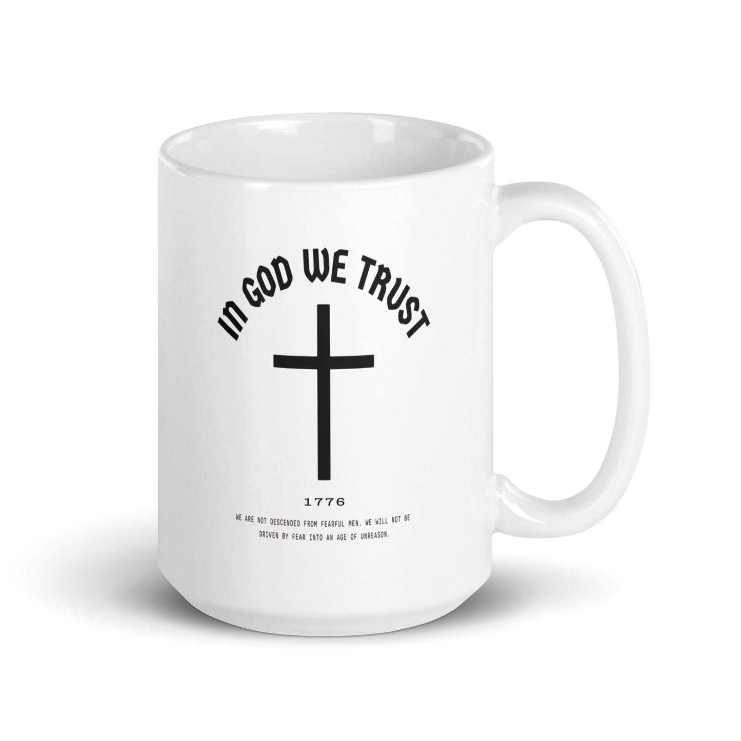 In God We Trust - White Glossy Mug