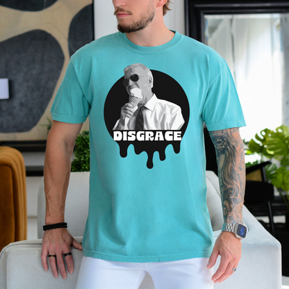 Joe Biden Disgrace - Unisex Garment-Dyed Heavyweight Tee