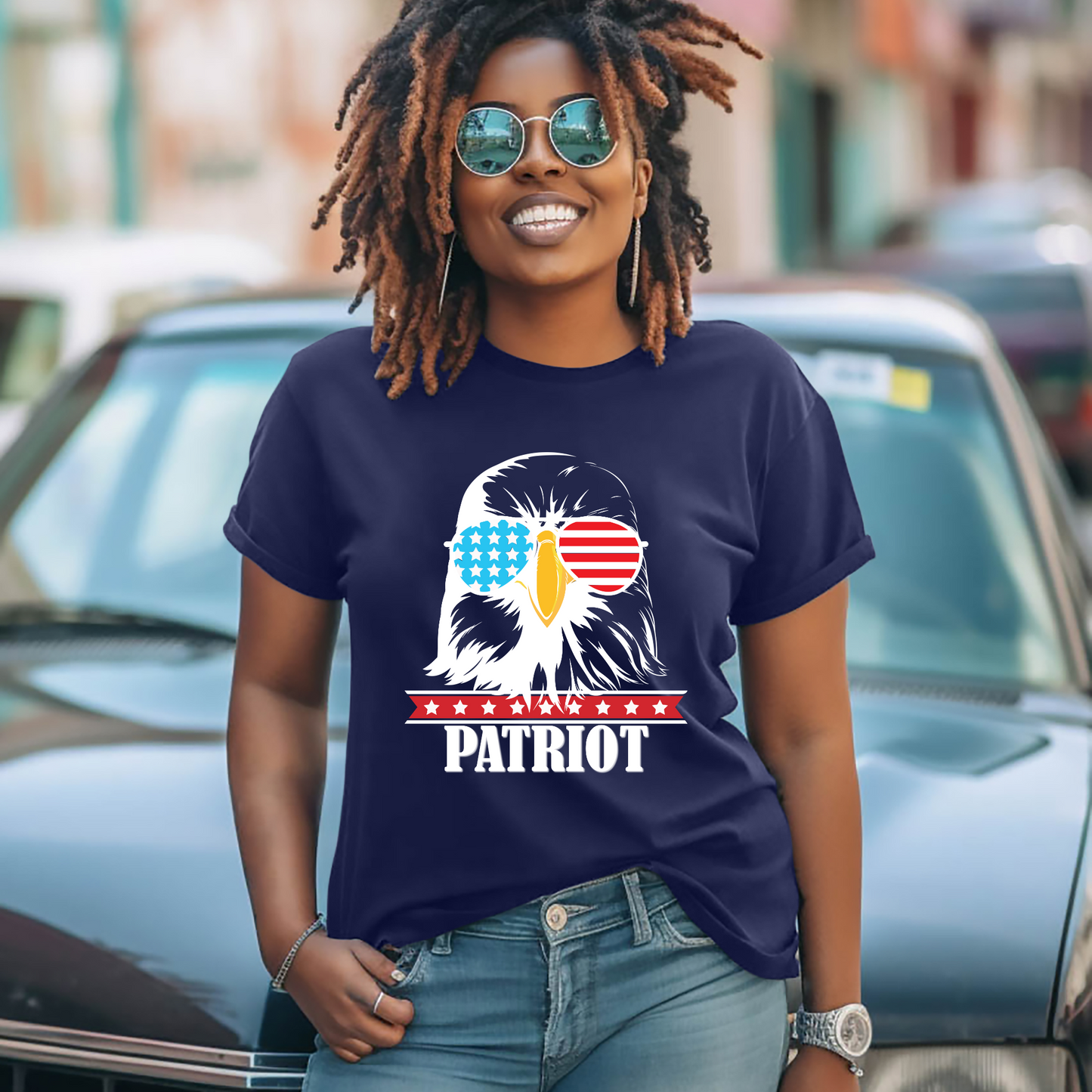 Patriot Eagle - Unisex Jersey Tee