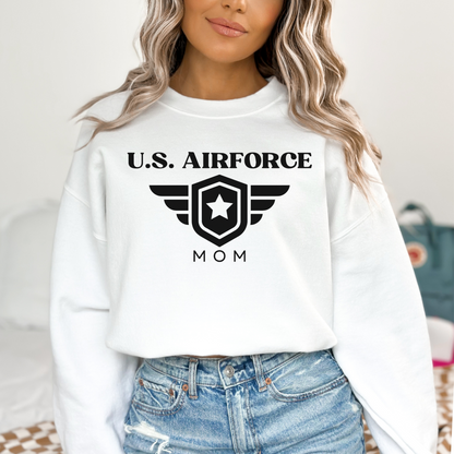 U.S. Airforce Mom - Unisex Crewneck Sweatshirt