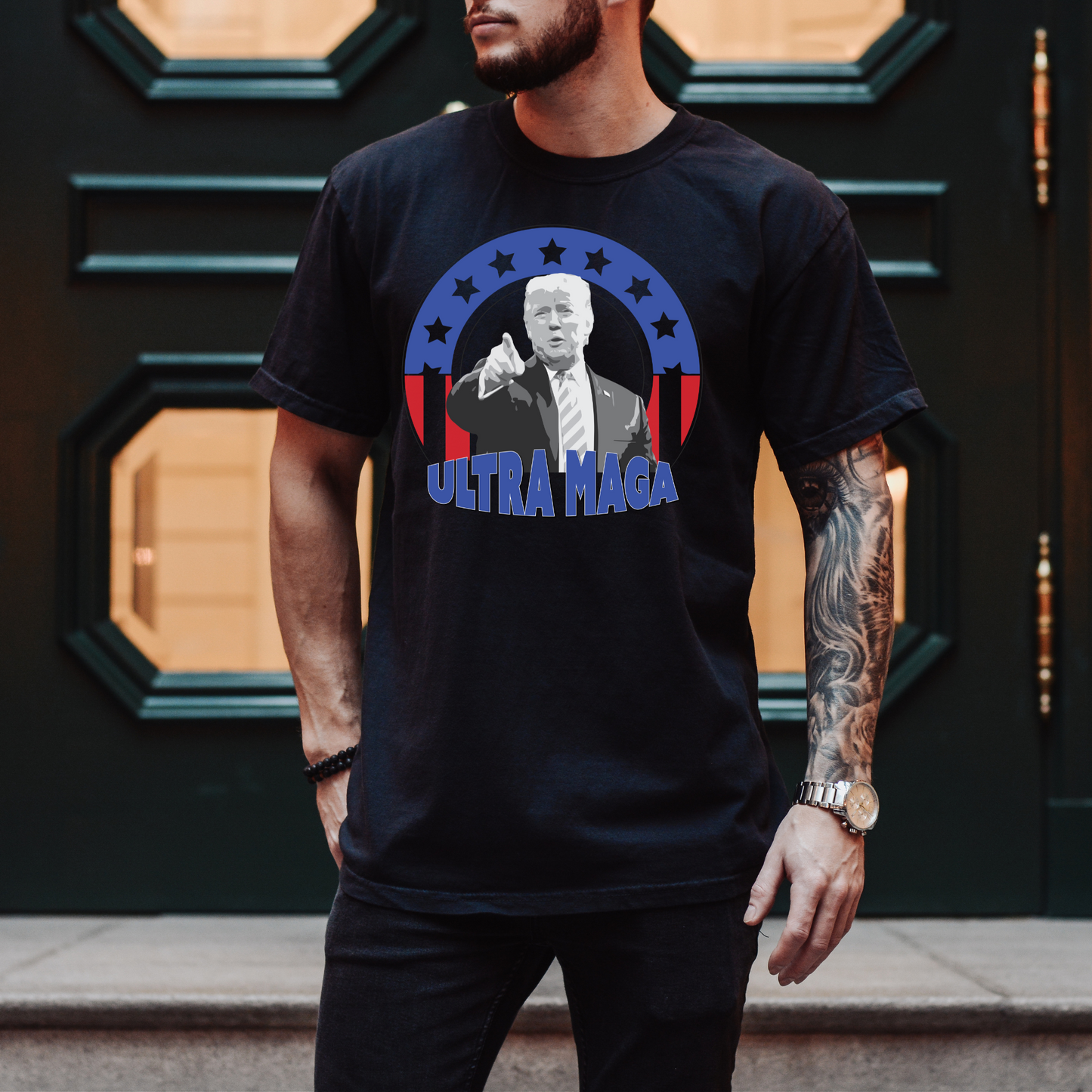 Ultra MAGA - Unisex Garment-Dyed Heavyweight Tee