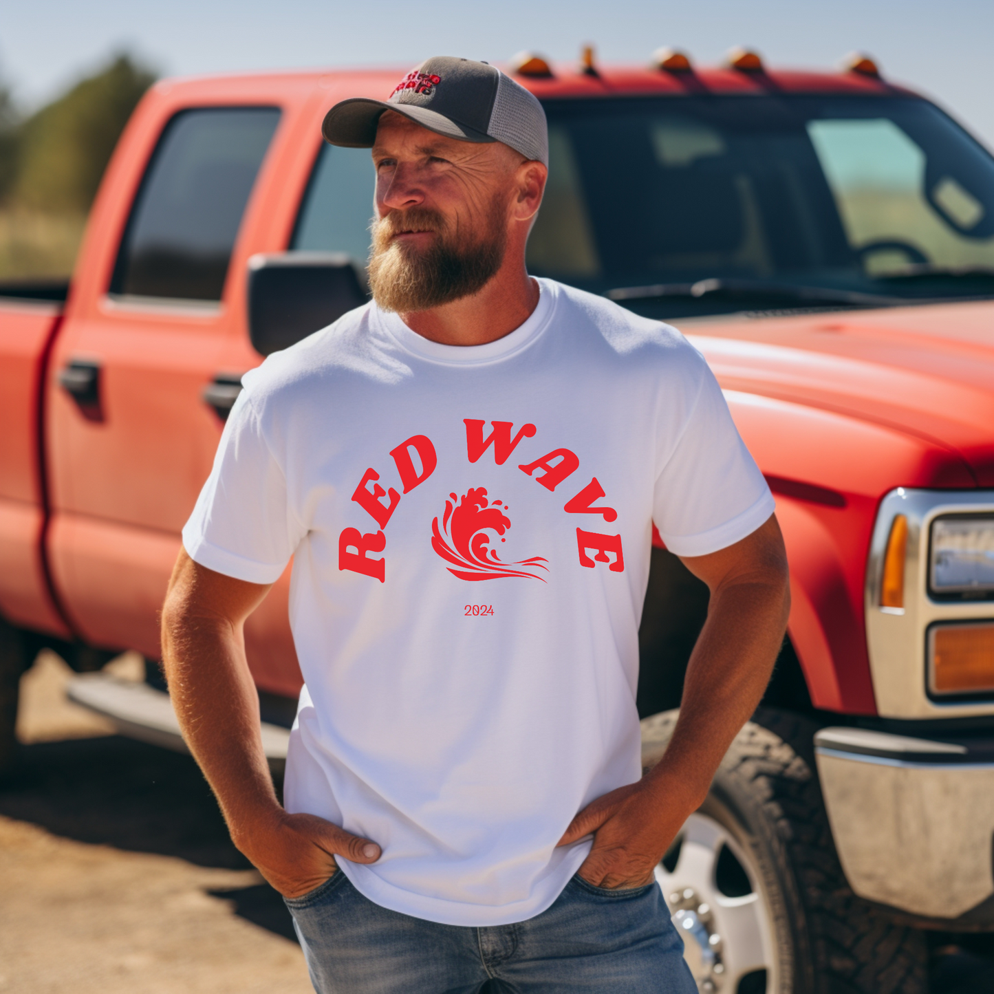Red Wave 2024 - Unisex Jersey Tee