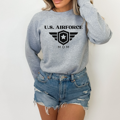 U.S. Airforce Mom - Unisex Crewneck Sweatshirt