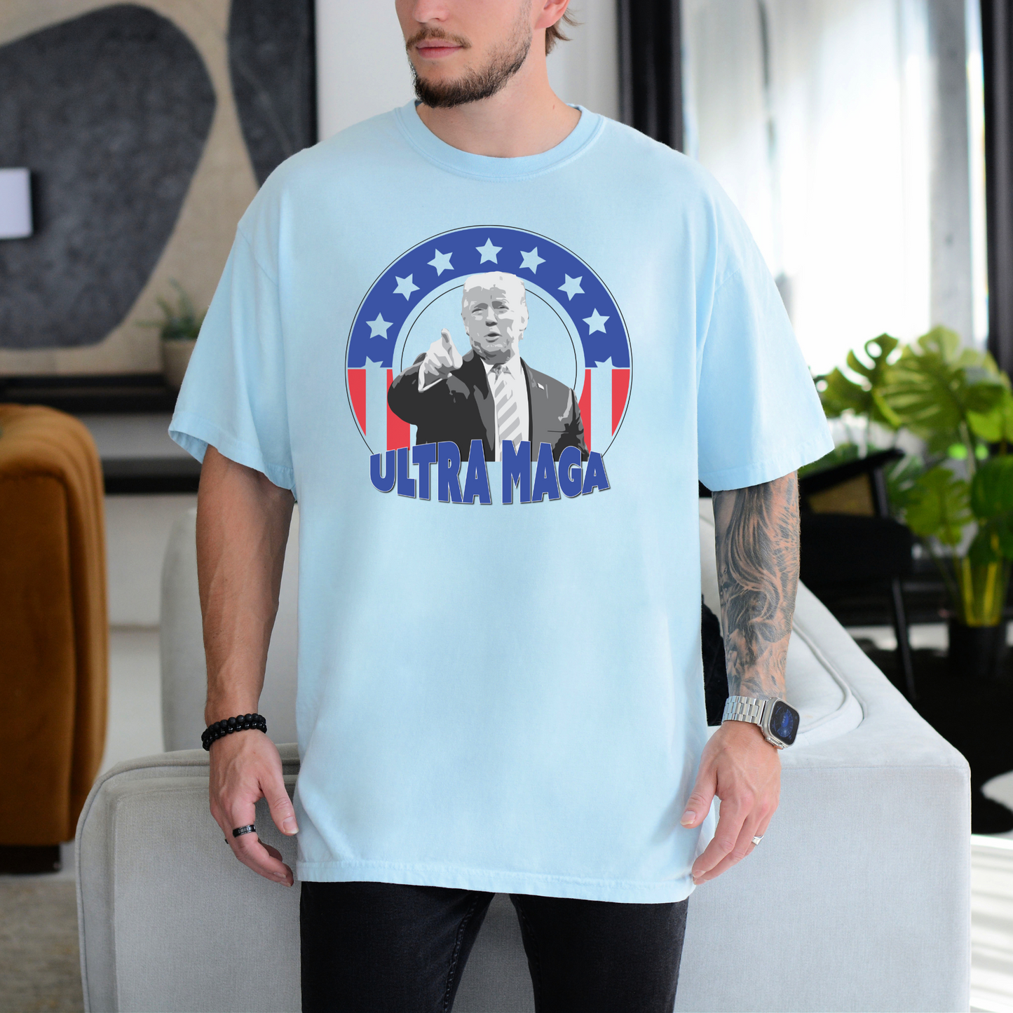 Ultra MAGA - Unisex Garment-Dyed Heavyweight Tee