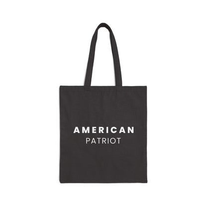 American Patriot - Cotton Canvas Tote Bag