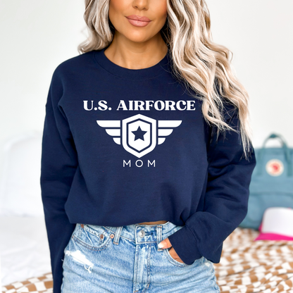 U.S. Airforce Mom - Unisex Crewneck Sweatshirt
