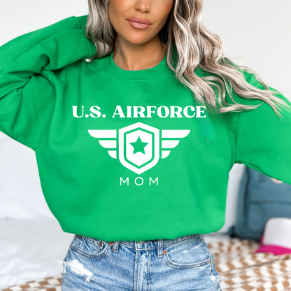 U.S. Airforce Mom - Unisex Crewneck Sweatshirt